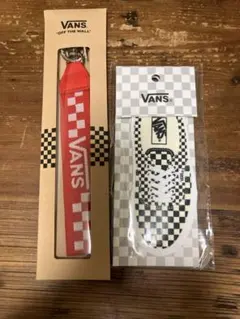 VANS ノベルティ キーホルダー ラゲッジタグ 2点セットのサムネイル