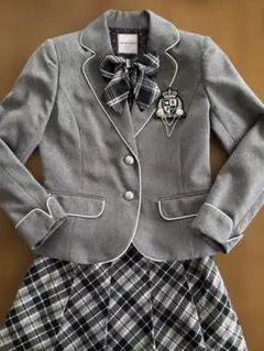 卒服160♡卒業式　ピンキーズブレザー＆ヒロミチナカノスカート、リボンセット