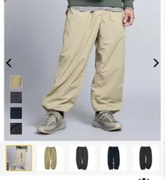 ライニングメッシュナイロンパンツ　ワークマン　ワークマンプラス