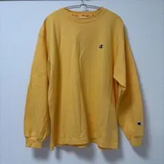 Champion チャンピオン ロングTシャツ 長袖 イエローのサムネイル