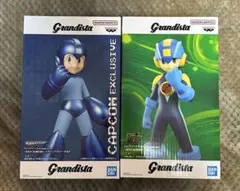 ロックマン メタリックカラー エグゼ grandista フィギュア セット