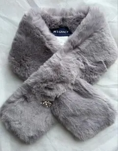 フェイクファー マフラー