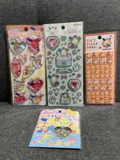 サンリオ 日焼け ウサハナ ウォーターインシール シールセット