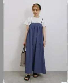 極美品　サマンサモスモス　ブルー⭐︎ワンピース