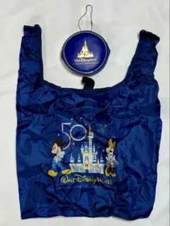 【新品未使用品】Walt Disney World 50周年記念エコバッグ