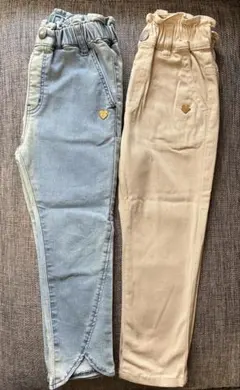 110サイズ　アプレレクール チューリップパンツ等2点セット