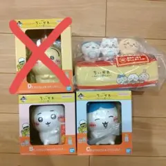 ちいかわ一番くじ〜みんなでラーメン〜　3点セット