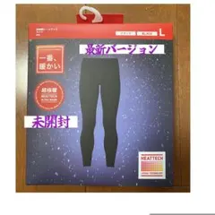 UNIQLO ヒートテックウルトラウォーム 超極暖 L 黒 未開封 レギンス①