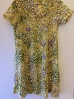 エスピエ　シルク花柄 半袖チュニックのサムネイル