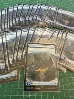 MTG チョコボトラックfoil 基本土地 島 日本語 VSS10+ - メルカリ