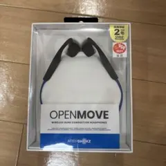 新品未使用未開封AfterShokz OPENMOVE ワイヤレス骨伝導　ブルー