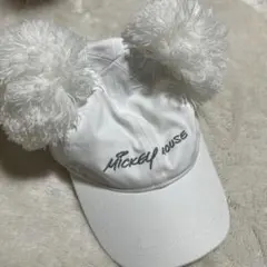 ミッキーマウス ポンポンキャップ
