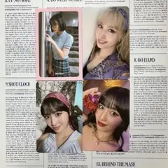 TWICEモモ　アルバム封入　トレカ　セット