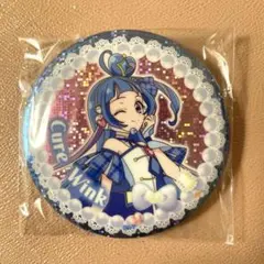 キミとアイドルプリキュア　BIGホログラム缶バッジ　キュアウインク