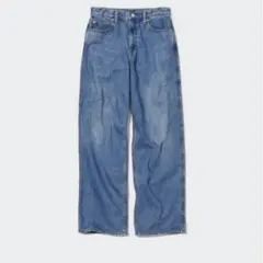 UNIQLO バギージーンズ(標準丈76cm) 27