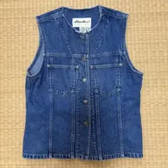 【Eddie Bauer】デニムベスト　ジレ