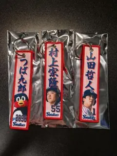 東京ヤクルトスワローズ フライトタグ 3種セット つば九郎、村上宗隆、山田哲人のサムネイル