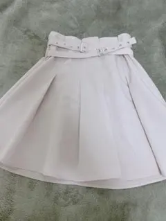 アンクルージュ　ベルト付き フレアミニスカート ピンク　地雷　y2kのサムネイル