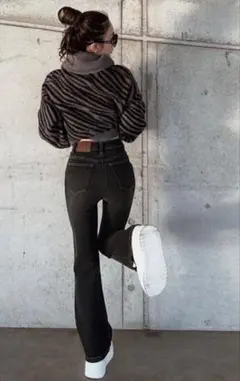 アベイル　shoko×アベイル　フレアデニムパンツのサムネイル