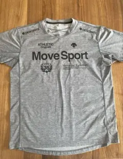 DESCENTE Move Sport Tシャツ グレー 35周年記念