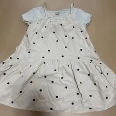 petit main 半袖ワンピース 110