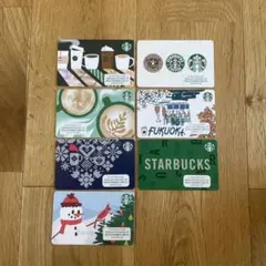 スターバックス カード 7枚セットのサムネイル
