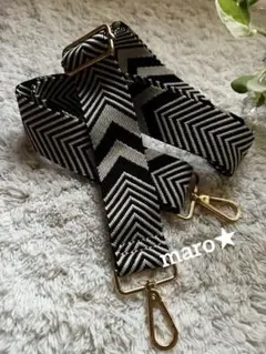 新品✨ショルダーストラップのみバッグ付け替え❤️スマホショルダー⭐️ベージュブラック