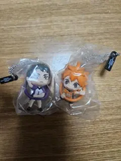 ハイキュー!! こんにち輪フィギュアマスコットvol.3【牛島若利】【日向翔陽】