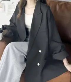 classicalelf サイドスリットオーバーサイズ ダブルジャケット M