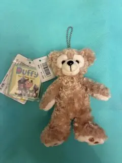値下　希少　初期　ダッフィー ぬいぐるみストラップ　立ち姿　TDS Disney