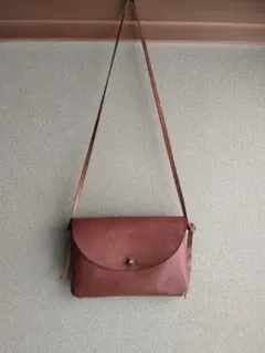 analogicoレザー ショルダーバッグ ブラウンのサムネイル