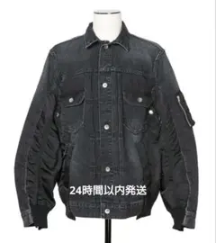 sacai サカイ 美品！デニム×ナイロンツイル ジャケット - メルカリ