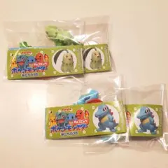 チョコエッグ ポケモン 旅立ちの3匹 チコリータ・ワニノコ