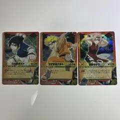 NARUTO カードゲーム ナルト　サスケ　サクラ