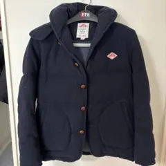 DANTON ネイビー ダウンジャケット　BEAMS別注