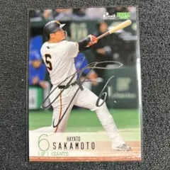 BBM 2024 坂本勇人 読売ジャイアンツ　銀箔サイン