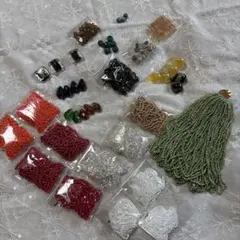 ビーズセット 多種多様なビーズ