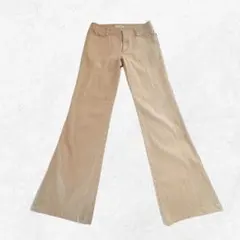 UTOOdenim 薄茶色パンツ　Mサイズ　コットン95% ストレッチ　ボトムス