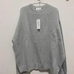 MONO-MART アイスグレー ニットセーター M