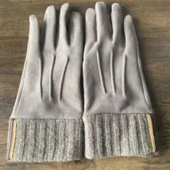 美品】【Paul Smith】マルチボーダーリブ スウェードグローブ - メルカリ