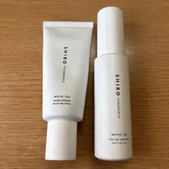 SHIRO WHITE TEA ハンドセラム & 香水セット