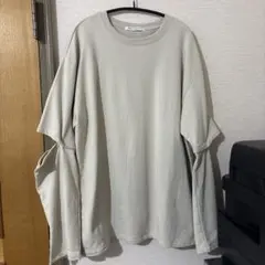 BEAUTY&YOUTH カットアウトスリーブ プルオーバー
