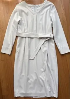 UNITED ARROWS ワンピース ライトグレー