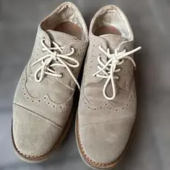 TOMS スエード ウィングチップ レースアップシューズ US9 27cmのサムネイル