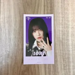 ＝LOVE 野口衣織 ミニフォトカード　呪って呪って　イコノイジョイ2024