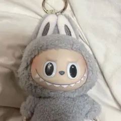 ラブブ　セサミビーン　グレー　popmart