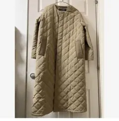 PRIMALOFT プリマロフト　キルティングコート　ノーカラー