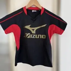 Mizuno Tシャツ 120サイズ 黒/赤