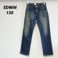 EDWIN エドウィン デニムパンツ タグ付き 미사용 ジーンズ キッズ 130