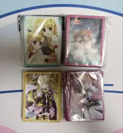 レア物‼️魔法少女リリカルなのは キャラクターカードスリーブ 4種